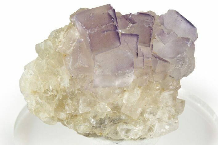 Purple Fluorite Crystal Cluster - Chiapas, Mexico #355921